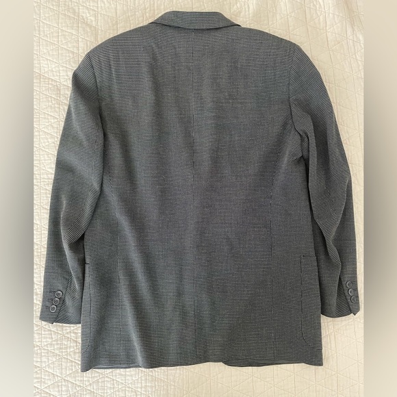 VESTIMENTA Made in Italy Vintage Textured Wool Blend Patch Pocket Jacket Size 40 - Picture 4 of 8